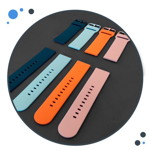 Ремешок для Xiaomi Mi Watch, браслет для умных часов, универсальный черный