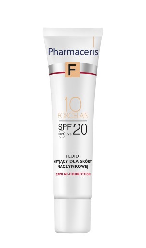 PHARMACERIS F FLUID NACZYNKA KRYJĄCY 10 PORCELAIN