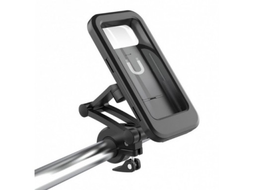 UCHWYT ROWEROWY MOTOCYKL NA TELEFON MONTOWANY NA KIEROWNICĘ ROWERU STABILNY