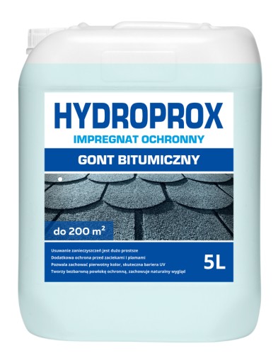 ПРОМПРЕГНАТ HYDROPROX ДЛЯ БИТУМНОЙ ЧЕРЕПКИ 5л - до 200м2