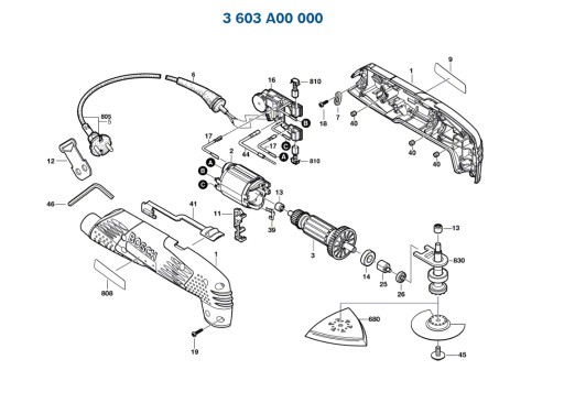 Плата многофункционального устройства BOSCH PMF180E 000