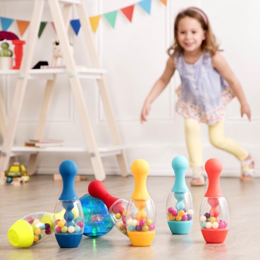 Набор для боулинга B.Toys, оранжевая версия