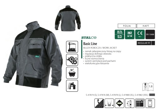 STALCO Bluza robocza 