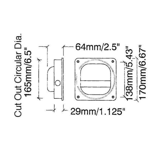 Uchwyt do kolumny H1076