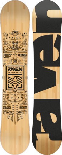 Комплект для сноуборда RAVEN Solid Classic шириной 162 см + ботинки King + Target MOZ