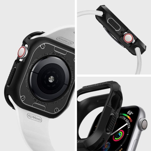 Etui SPIGEN Rugged Armor Case do Apple Watch 9/8/7/SE/6/5/4 45/44mm