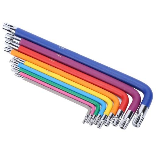 Шестигранные ключи TORX SECURITY 9 шт., комплекты