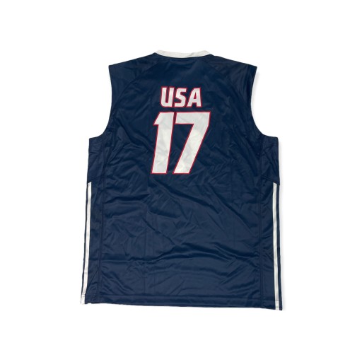 Темно-синяя футболка Adidas VOLLEYBALL XL USA 17