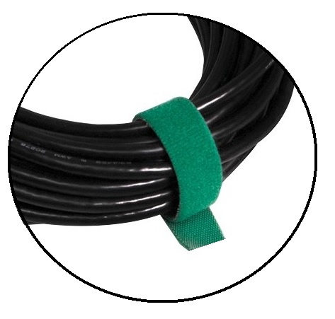 Taśma Rzepowa Opaska Rzep Organizer Kabli 15mm 1m