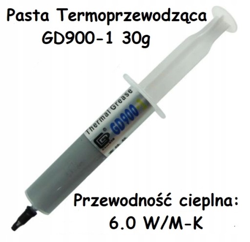 GD GD900-1 термопаста 30г 6Вт/м-К
