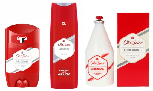 OLD SPICE ORIGINAL ZESTAW A/S+SZTYFT50ml +ŻEL400
