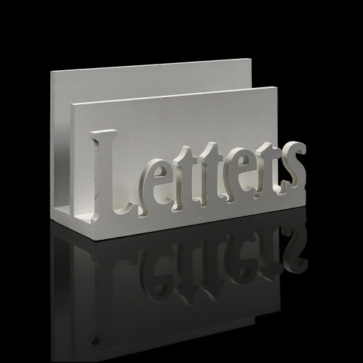 деревянная почтовая корзинка для стола «letters» 16×7×10 см