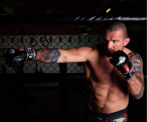 ПЕРЧАТКИ KRAV MAGA MMA ТРЕНИРОВОЧНЫЕ РУЧКИ НАТУРАЛЬНАЯ КОЖА DBX BUSHIDO L