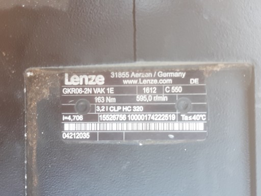 LENZE VEM 7.5KW 595 315 мотор-редуктор