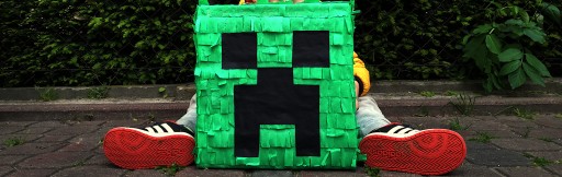 PINIATA XXL MAJNKRAFT minecraft крипер + БЕСПЛАТНЫЕ ПОДАРКИ