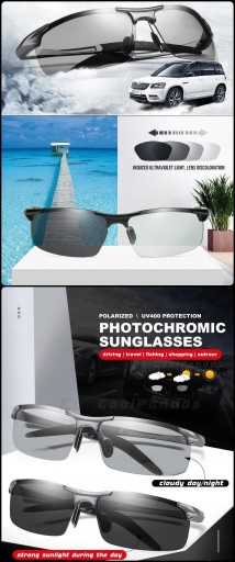 ФОТОХРОМНЫЕ СОЛНЦЕЗАЩИТНЫЕ ОЧКИ ДЛЯ РЫБАЛКИ от ESTILLO + БЕСПЛАТНАЯ ПОДАРОК
