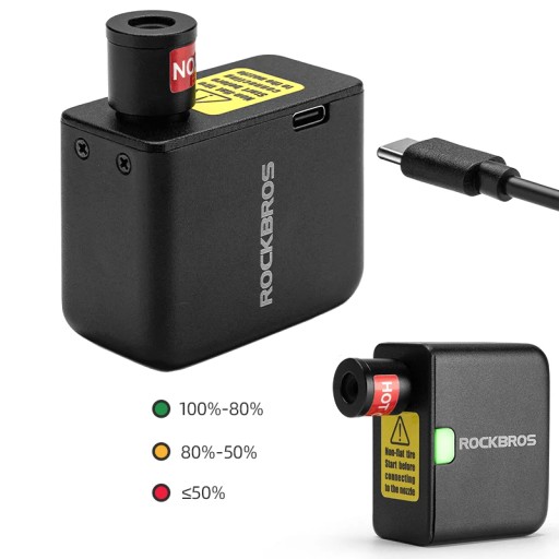 ЭЛЕКТРИЧЕСКИЙ НАСОС МИНИ-КОМПРЕССОР ДЛЯ ROCKBROS AS1 ШИНЫ USB-C