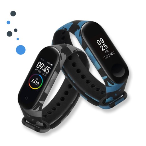 РЕМЕНЬ для браслета XIAOMI MI BAND 3/4 CAMO PATTERNS