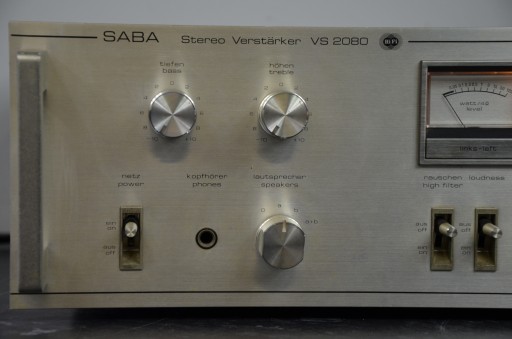ВИНТАЖНЫЙ УСИЛИТЕЛЬ SABA VS 2080 ВЫГОДНОЕ ПРЕДЛОЖЕНИЕ