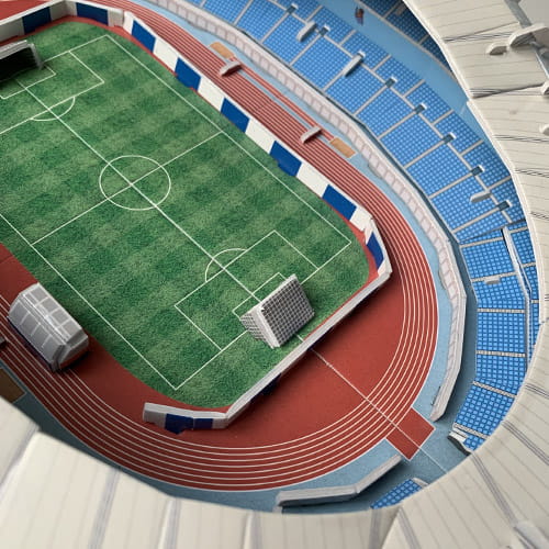 Футбольный стадион - ANIETA - Real Sociedad FC - 3D пазл 166 деталей