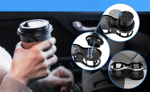 AUTO UCHWYT NA KUBEK DO SAMOCHODU NA NAPOJE UNIWER