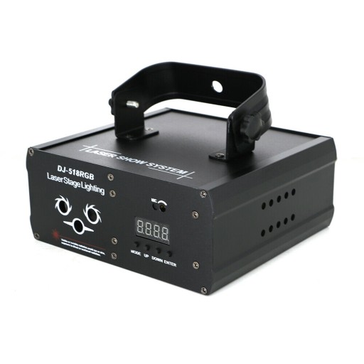 3 глаза RGB DMX диско-сценический светильник 100M