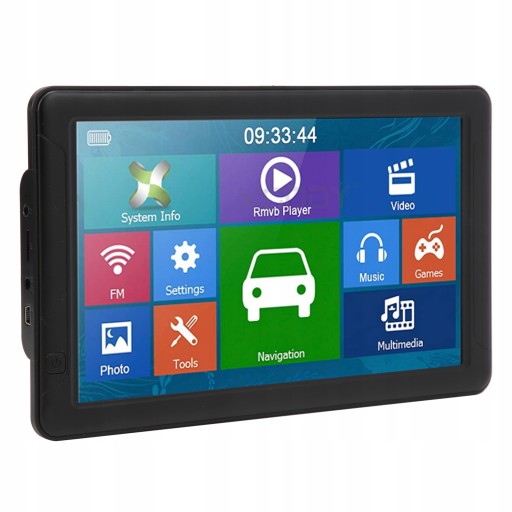 NAWIGACJA SAMOCHODOWA GPS 9'' MAPA