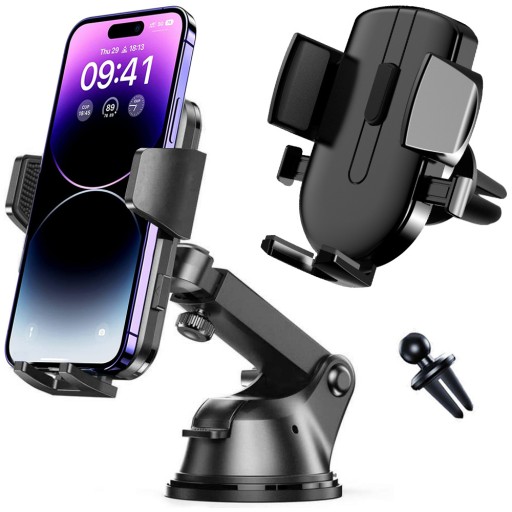 UCHWYT SAMOCHODOWY NA KOKPIT SZYBĘ TELEFON Alogy