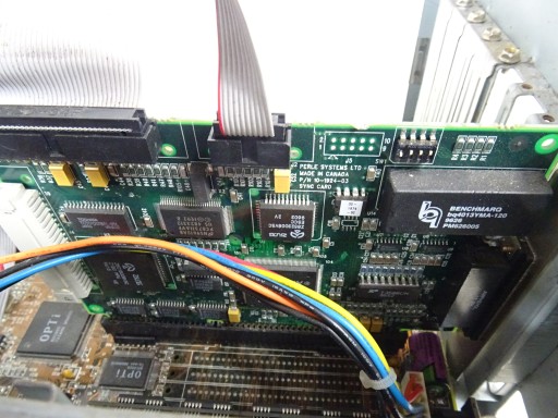 Ретро-компьютер Perle 494E PCC-6400 486SX2-S ISA