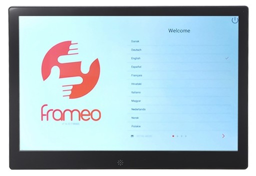 DIGITAL FRAME touch 10,1 дюйма, 16 ГБ Frameo MicroSD, Wi-Fi