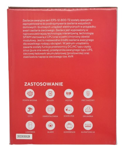 ИСТОЧНИК ПИТАНИЯ ИБП ПРЕОБРАЗОВАТЕЛЬ SINUS 800 ПЕЧЬ
