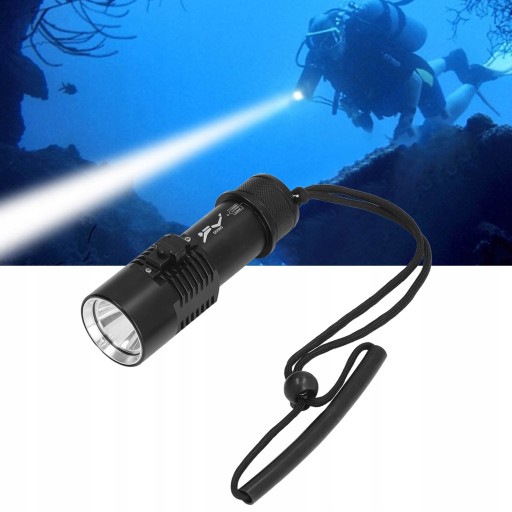 LATARKA NURKOWA LED 5000lm LED P70 IPX8