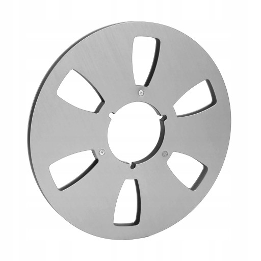 ДИКТОФОН AKAI 1/4, 10,5 ДЮЙМОВ, С 6 ОТВЕРСТИЯМИ, СЕРЕБРЯНЫЙ