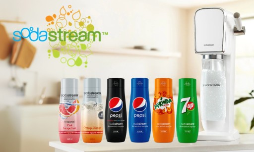 6x КОНЦЕНТРАТ СИРОПА SODASTREAM 6 ВКУСОВ НА 9 Л САТУРАТОР НАПИТКОВ с 440 мл