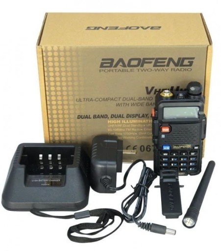Krótkofalówka Baofeng RADIOTELEFON BAOFENG UV-5R 8W PMR FM