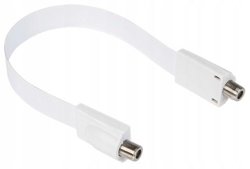 Переходник от окна к F, кабель RG6, тонкая втулка