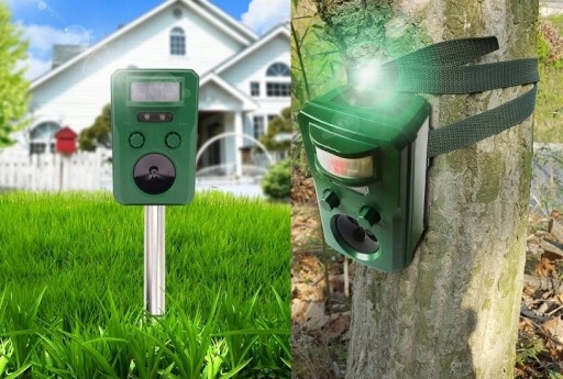 Солнечный репеллент ULTRASONIC для Крета Кун Лиса
