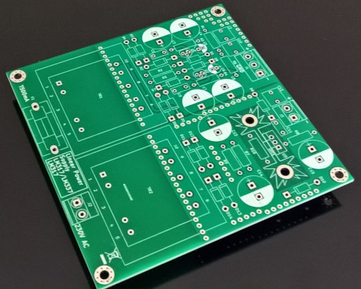 Płytka PCB do zasilacza LM317/LM337+LM317