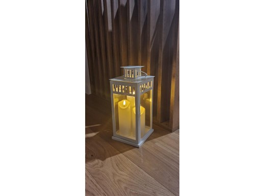 Вставка для свечи LED CANDLE, БЕЛАЯ, 17,5 см.