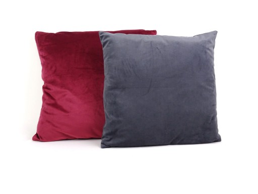 Poszewka na poduszkę 50x50 VELVET na zamek