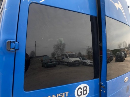 Комплект стекол TRANSIT MK 7, заднее стекло, стекло левой и правой двери, комплект 2 шт.