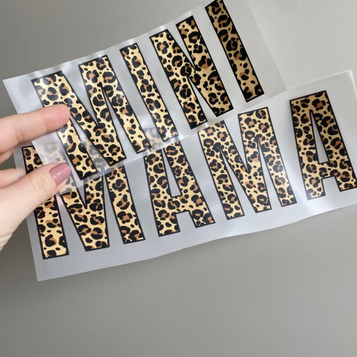 DTF Transfer Mama и Mini Leopard