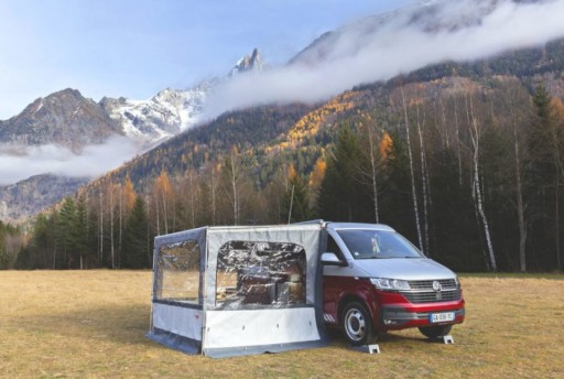 ŚCIANA BOCZNA PANEL MARKIZA FIAMMA F40 VAN SIDE W PRO 210 x H180-210 cm