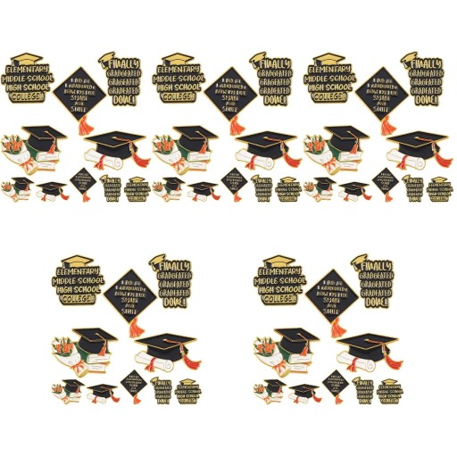Broszka Grad Decor Emaliowane napierśniki 50 szt