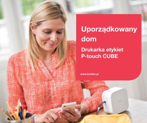 Drukarka etykiet P-touch CUBE PT-P300B