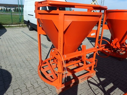Zbiornik na BETON lej silos kubeł pojemnik 500 L