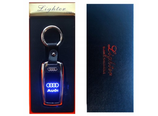 АВТОМОБИЛЬНЫЙ БРЕЛОК AUDI ELEGANT СВЕТОДИОДНЫЙ ПРИЖИГАТЕЛЬ