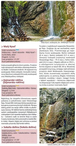 СЛОВАКСКИЙ РАЙ МАСШТАБ 1:35 000 С КОМПАСОМ ЛАМИНИРОВАННАЯ КАРТА
