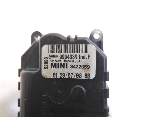 МОТОР ОБОГРЕВАТЕЛЯ MINI ONE II R56 3422659 990433S
