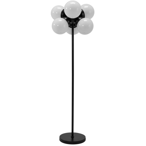 LAMPA STOJĄCA PODŁOGOWA BLACK LOFT CZARNA